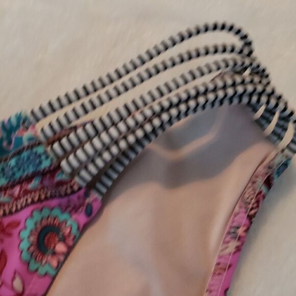 Boho Stripe Print Bikini from Shade & Shore - Picture 4 of 16